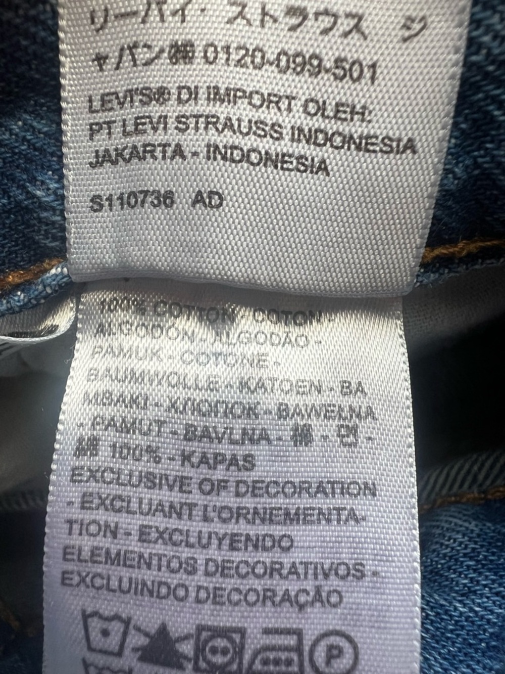 Levi’s 501 Original Fit Jeans Men’s 34x34 ButtonFly LightWashStraightLegClassic - Picture 7 of 12